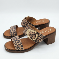 Sandalia 555 Leopardo